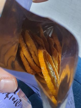 아비삭과일칩 5종 /딸기,사과,배,귤,무화과 5종 — 5점을 준 리뷰어가 2021년 4월 올린 사용 사진