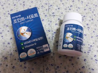 에이치알팜 조인트-서포트 보스웰리아 MSM 650mg x 120정 — 4점을 준 리뷰어가 2021년 5월 올린 사용 사진