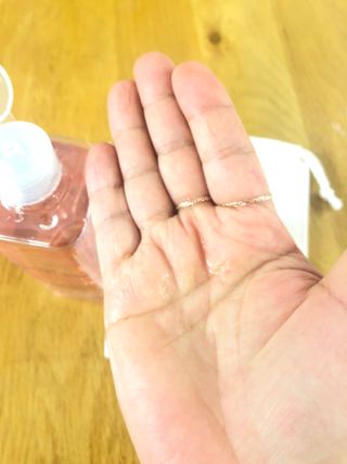 [바디셀런스] 속보습+사용감+향 모두 잡은 / 세라드린 속보습 핑크토너 300ml — 4.5점을 준 리뷰어가 2022년 3월 올린 사용 사진