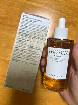 [스킨1004] 마다가스카르 센텔라 앰플 100ml — 5점을 준 리뷰어가 2024년 5월 올린 사용 사진