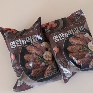 한성기업 명란한 떡갈비 — 5점을 준 리뷰어가 2021년 10월 올린 사용 사진