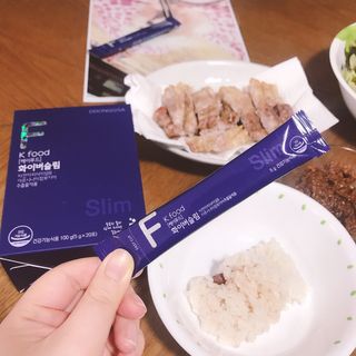 똥기사의 케이푸드 화이버슬림 — 4점을 준 리뷰어가 2021년 2월 올린 사용 사진