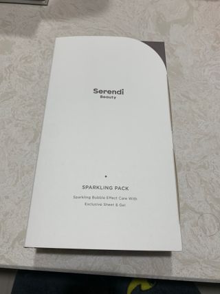 세렌디뷰티 스파클링팩 — 4점을 준 리뷰어가 2021년 3월 올린 사용 사진