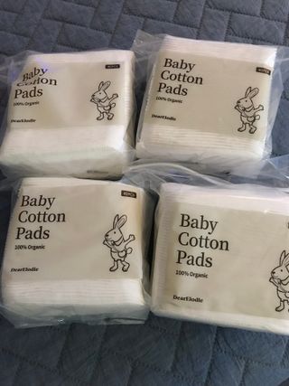 디어엘로디 프리미엄 유기농 베이비 솜티슈 40매 3 + 1 PACK — 4.5점을 준 리뷰어가 2021년 3월 올린 사용 사진