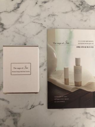 더사가오브수 [사가수] 효혜윤 보태니컬 에너지 에센스인로션 20ml /아이포올 스틱 3g — 5점을 준 리뷰어가 2023년 2월 올린 사용 사진