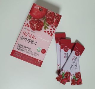 함초록 Rg+ 석류콜라겐젤리 — 5점을 준 리뷰어가 2021년 3월 올린 사용 사진