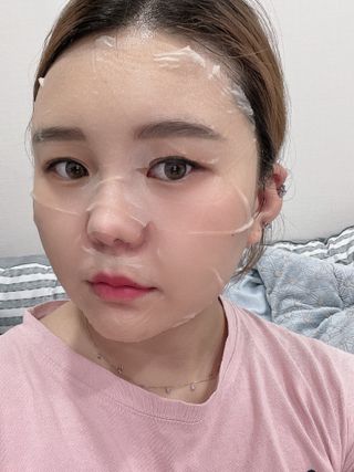 리더스코스메틱 리더스 아임피토 마스크 6종 — 5점을 준 리뷰어가 2022년 1월 올린 사용 사진