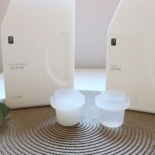 [생활공작소] 섬유유연제 + 세탁세제 1.5L 릴리향 — 5점을 준 리뷰어가 2021년 2월 올린 사용 사진