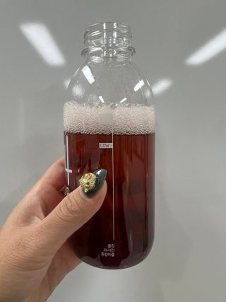 클린24시간 1BOX(5포) + 전용보틀(500ml) — 5점을 준 리뷰어가 2023년 1월 올린 사용 사진