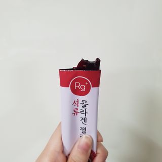함초록 Rg+ 석류콜라겐젤리 — 4점을 준 리뷰어가 2021년 3월 올린 사용 사진