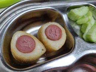 Dog&Ball 독앤볼 [Dog&Ball] 미니찹쌀볼도그 찹쌀치즈볼 — 5점을 준 리뷰어가 2021년 8월 올린 사용 사진