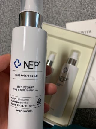 SOONWITH 순위드 NEP+ 스킨케어 3종 세트 — 4점을 준 리뷰어가 2021년 4월 올린 사용 사진