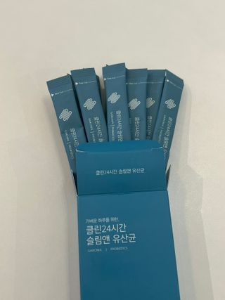 클린24시간 슬림앤유산균 1박스 (3.5g X 15포) — 5점을 준 리뷰어가 2023년 5월 올린 사용 사진