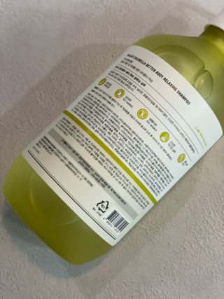 달리프 클로렐라 베러 루트 릴렉싱 샴푸 500ml — 5점을 준 리뷰어가 2021년 1월 올린 사용 사진