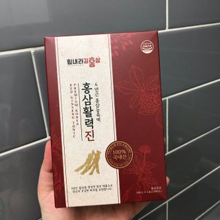 힘내라김홍삼 홍삼활력진 50ml x 5포 — 5점을 준 리뷰어가 2021년 4월 올린 사용 사진