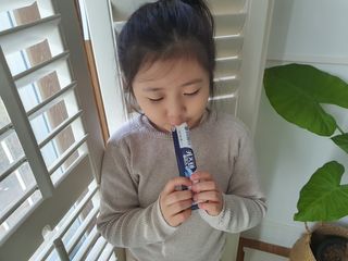 키즈텐플러스 연세 키즈텐 플러스 1개월 — 5점을 준 리뷰어가 2021년 3월 올린 사용 사진