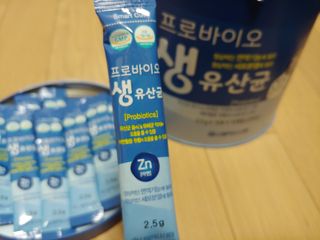 서울약사신협_프로바이오생유산균_2.5G x 100포 — 4점을 준 리뷰어가 2021년 1월 올린 사용 사진