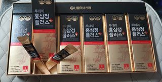 서울약사신협_투데이홍삼정플러스스틱_10g x 60포 — 5점을 준 리뷰어가 2021년 7월 올린 사용 사진