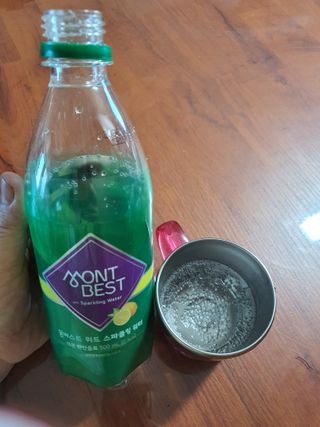 몽베스트 Montbest with Sparkling water Lemon OR Lime 20병(랜덤) — 5점을 준 리뷰어가 2021년 10월 올린 사용 사진