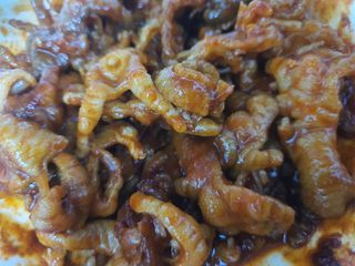 불타 호랑이 닭발 250g — 2점을 준 리뷰어가 2021년 7월 올린 사용 사진