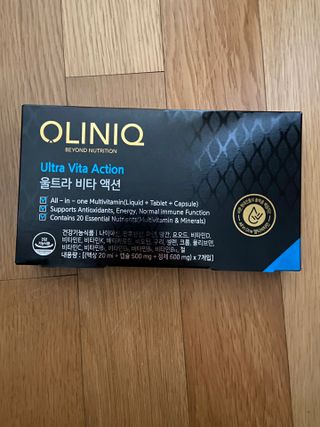 올리닉 울트라비타액션 — 5점을 준 리뷰어가 2021년 8월 올린 사용 사진