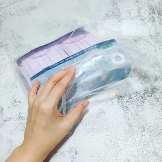 에어에이드 컬러 덴탈 마스크 — 5점을 준 리뷰어가 2021년 8월 올린 사용 사진