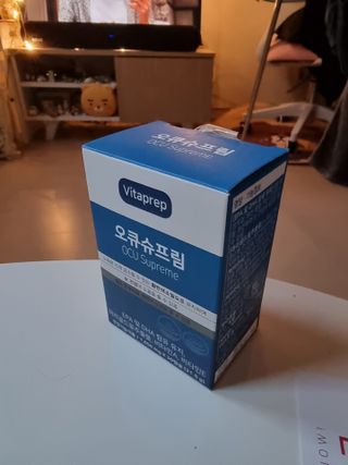 뉴트리션팩토리 비타프렙 오큐슈프림 루테인 오메가3 1050mg — 5점을 준 리뷰어가 2021년 6월 올린 사용 사진
