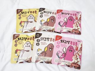 스낵스 와그작후루룩 3종_카카오2봉+아몬드2봉+딸기2봉 (총 6봉) — 5점을 준 리뷰어가 2024년 2월 올린 사용 사진