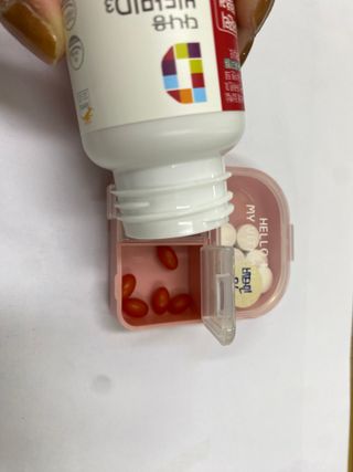 다나음 츄어블 비타민D 2000IU (130ml x 60캡슐) — 5점을 준 리뷰어가 2023년 10월 올린 사용 사진