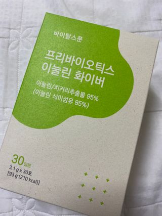 바이탈스푼 프리바이오틱스 이눌린 화이버 — 4.5점을 준 리뷰어가 2021년 6월 올린 사용 사진