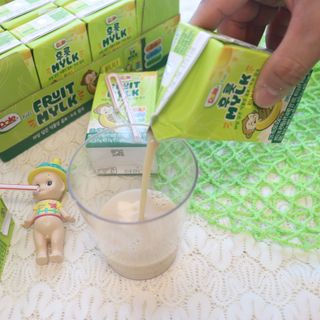 돌 Dole 후룻Mylk 바나나 135ml X32입 X1박스 — 5점을 준 리뷰어가 2022년 10월 올린 사용 사진