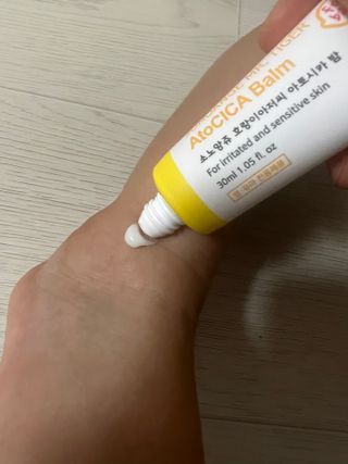 소노앙쥬 프렌들리 샴푸앤바스 + 호랑이아저씨 아토시카밤 — 5점을 준 리뷰어가 2022년 6월 올린 사용 사진
