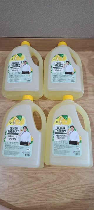 지오클린 레몬테라피 액체세제 2.5L 4개 — 5점을 준 리뷰어가 2022년 8월 올린 사용 사진