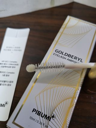 피부미 골드베릴 아이래쉬 앰플 10ml — 5점을 준 리뷰어가 2021년 10월 올린 사용 사진