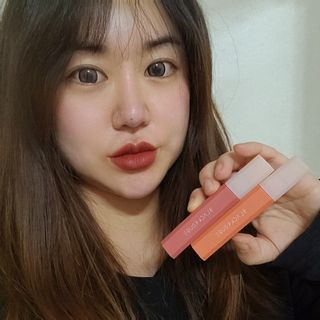 [블랙루즈]하프앤하프틴트 10종 中 택1+랜덤1 — 5점을 준 리뷰어가 2021년 2월 올린 사용 사진