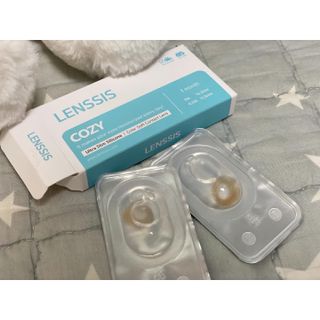렌시스 LENSSIS [ 렌시스 ] 발색 짱짱 , 유니크한 색감 ＃코지시리즈  1개월용 ｜ 2컬러 중 택1 ｜ — 5점을 준 리뷰어가 2021년 7월 올린 사용 사진