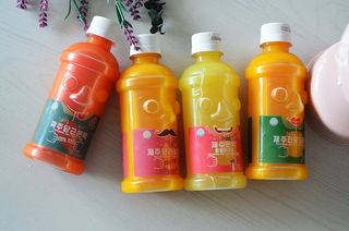 탐라원 제주의 맛, 몬딱주스 4종세트 - 한라봉몬딱주스, 천혜향몬딱주스, 청귤에이드, 당근몬딱주스 — 5점을 준 리뷰어가 2021년 7월 올린 사용 사진