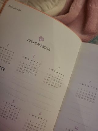 리훈 2023년 이야기다이어리 숏 날짜형 — 5점을 준 리뷰어가 2023년 1월 올린 사용 사진