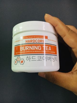 뉴트리션팩토리 하드코어버닝티 오리지널 — 5점을 준 리뷰어가 2021년 8월 올린 사용 사진
