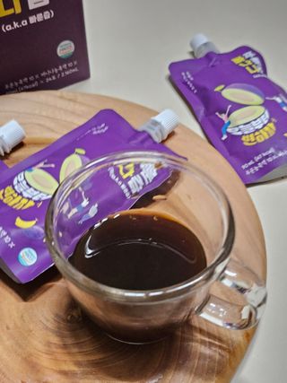 밸런스 다이어트랩 밸다랩 빠나나 푸룬즙 90ml X 24포 — 5점을 준 리뷰어가 2023년 4월 올린 사용 사진