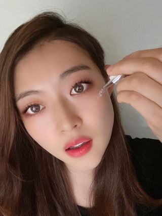 브에노 파리퀸 윌 페이스 오일 — 5점을 준 리뷰어가 2021년 7월 올린 사용 사진