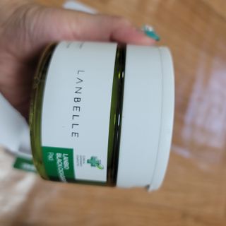랑벨 랑바이오 블랙 시카 퀵 패드 100매 (3초 쿨링/3분 흡수, 블랙비 프로폴리스/시카 4종 함유, 대용량) — 5점을 준 리뷰어가 2022년 5월 올린 사용 사진