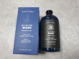 블랙페블 올인원 워시 쿨 웨이브 500ml — 5점을 준 리뷰어가 2021년 5월 올린 사용 사진