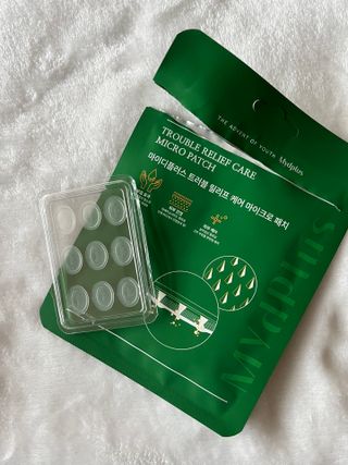 마이디플러스 트리플부스팅, 트러블 릴리프 케어 마이크로 패치 2종 중 택1 — 5점을 준 리뷰어가 2021년 11월 올린 사용 사진