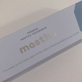 매스티나 프리미엄 매스티스 치약 — 5점을 준 리뷰어가 2021년 5월 올린 사용 사진