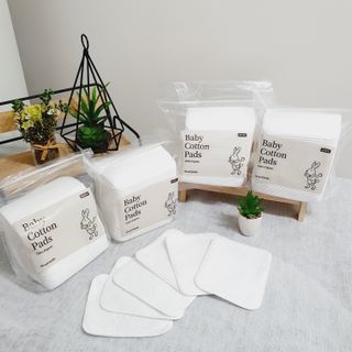 디어엘로디 프리미엄 유기농 베이비 솜티슈 40매 3 + 1 PACK — 5점을 준 리뷰어가 2021년 3월 올린 사용 사진