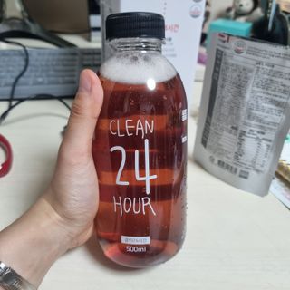 클린24시간 1BOX(5포) + 전용보틀(500ml) — 4점을 준 리뷰어가 2023년 7월 올린 사용 사진