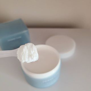 리더스코스메틱 리더스 카밍 클리어 밀크 필 클렌즈 밤 — 5점을 준 리뷰어가 2021년 1월 올린 사용 사진
