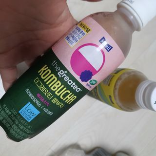 더그레잇티 콤부차 [매일유업] 더그레잇티 44kcal 콤부차 300ml *12개입 (오리지널 6개+베리리치 6개) — 5점을 준 리뷰어가 2023년 8월 올린 사용 사진