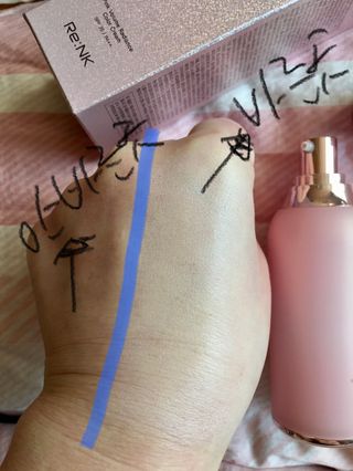 리엔케이 핑크 볼륨 래디언스 컬러크림 에디션 — 5점을 준 리뷰어가 2022년 12월 올린 사용 사진